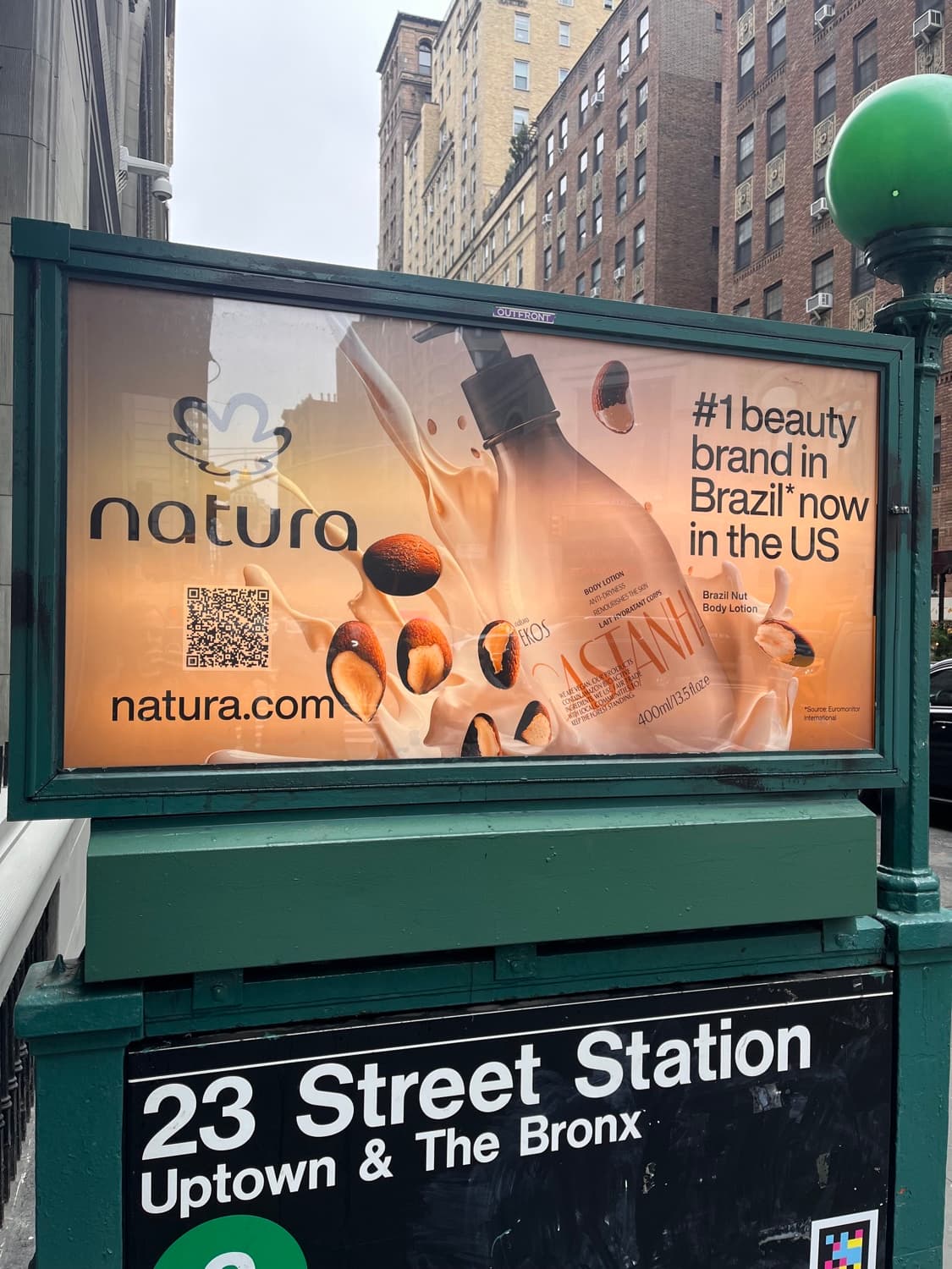 OOH campaign in NYC